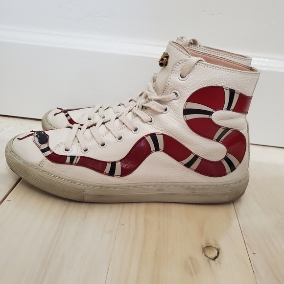Gucci Snake High-tops - Picture 4 of 7